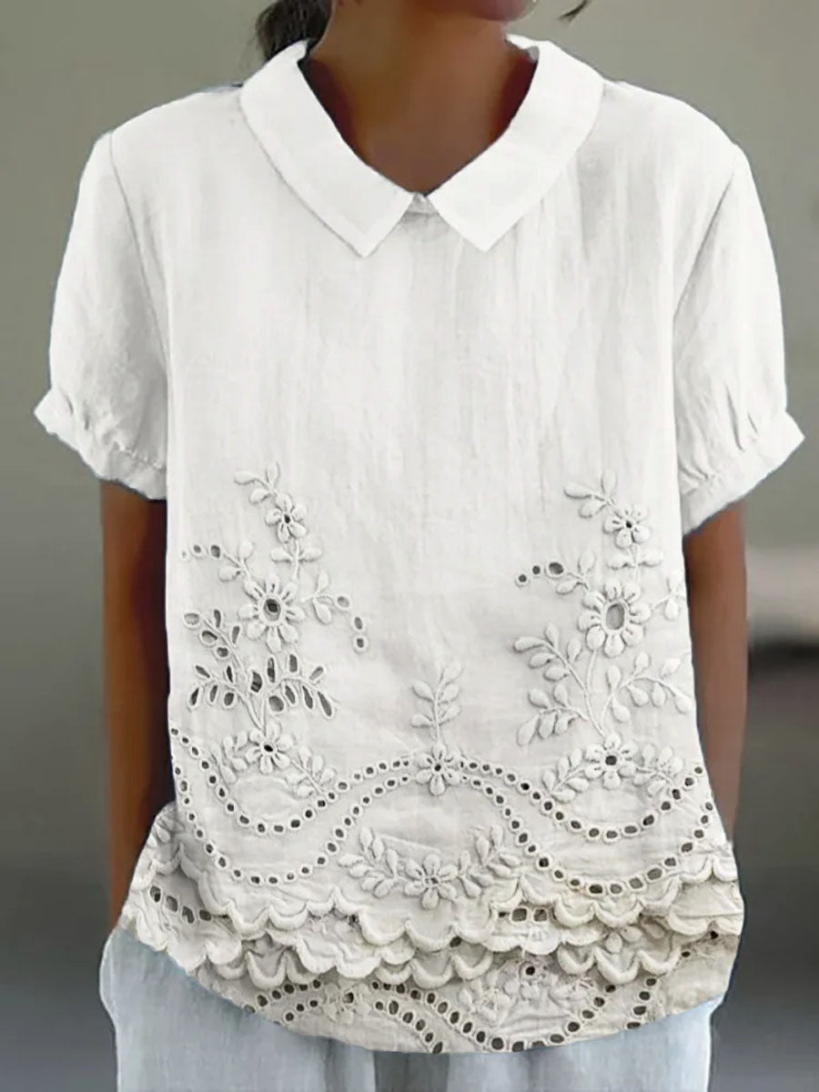 Wardrobebright | Lily Embroidered Shirt