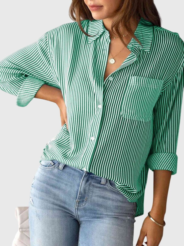 Wardrobebright | Ariana Neck Shirt