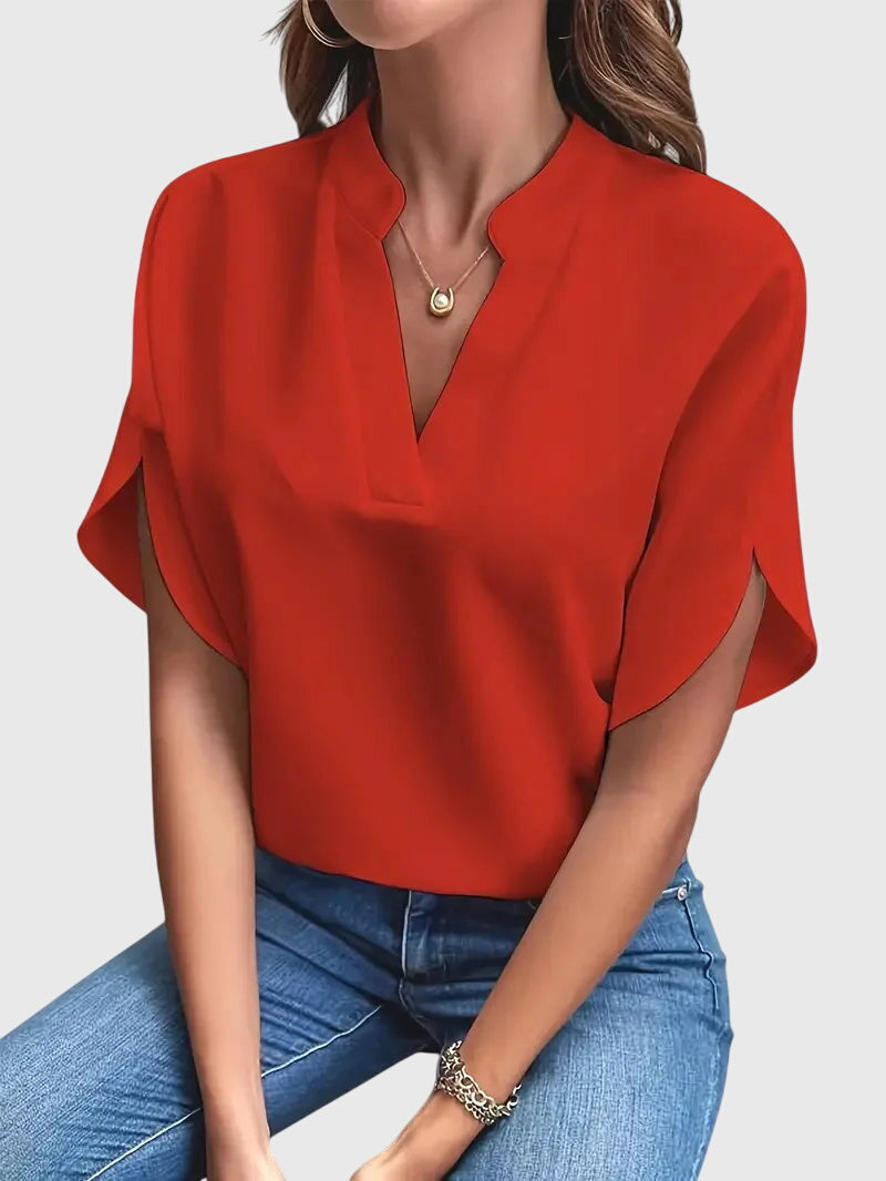 Wardrobebright | Beatrix V-Neck Shirt