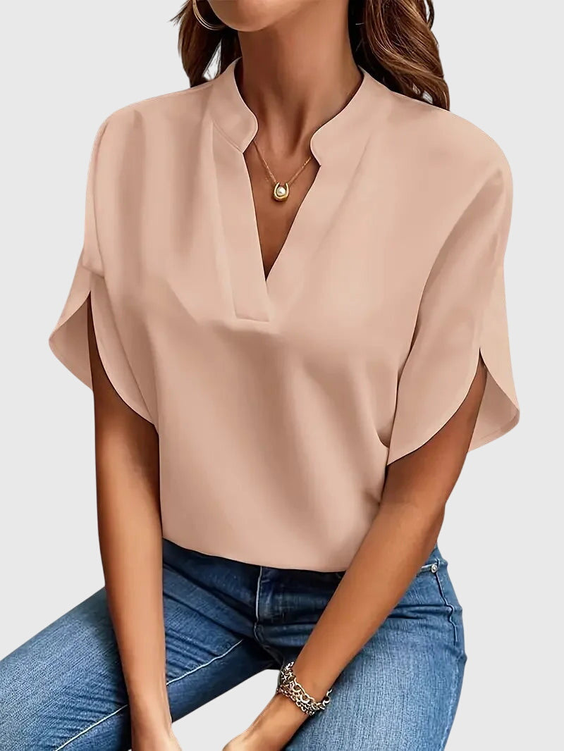 Wardrobebright | Beatrix V-Neck Shirt