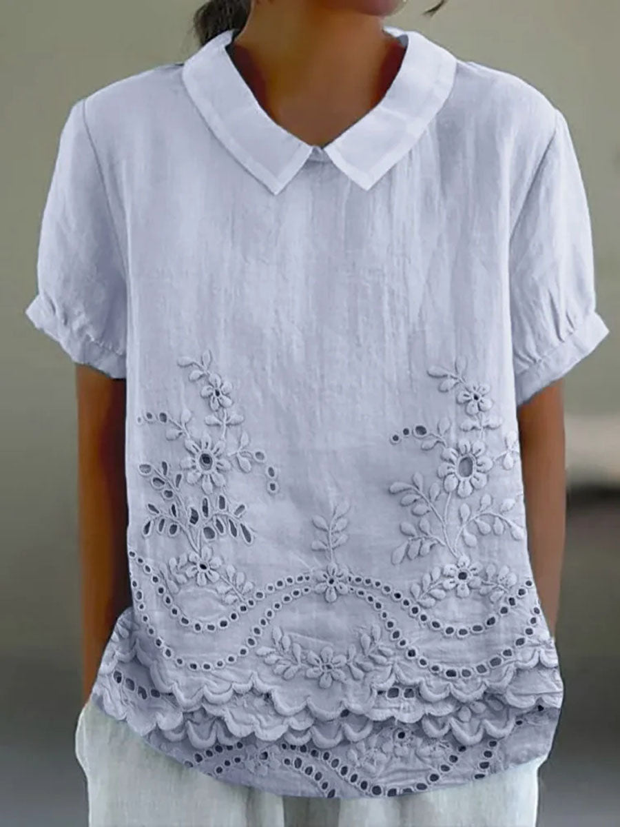 Wardrobebright | Lily Embroidered Shirt
