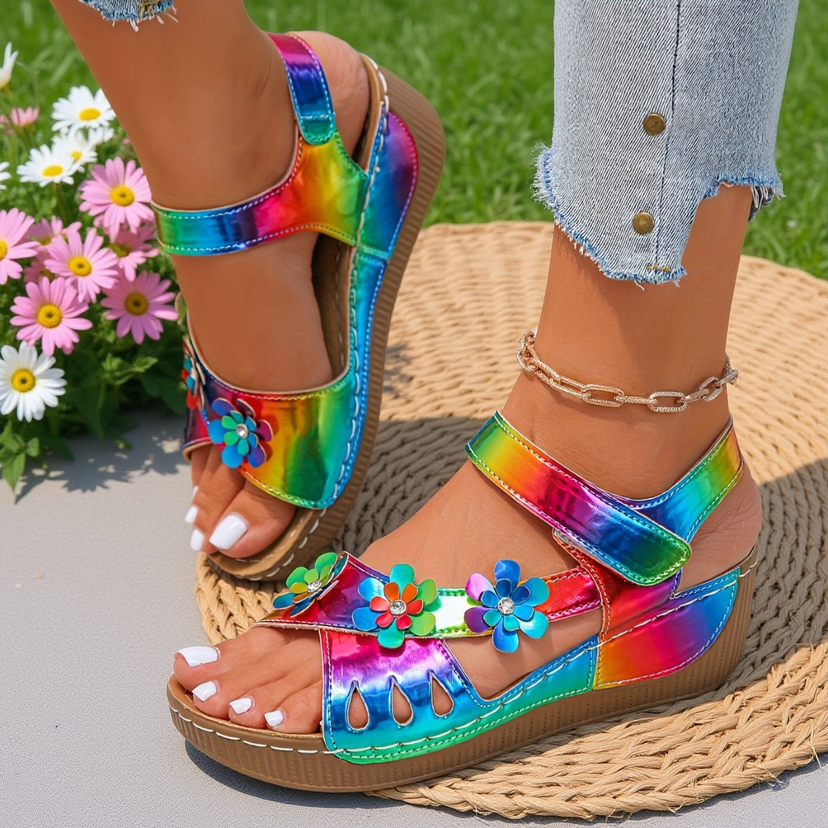 Wardrobebright | Chloe Color-Changing Wedges