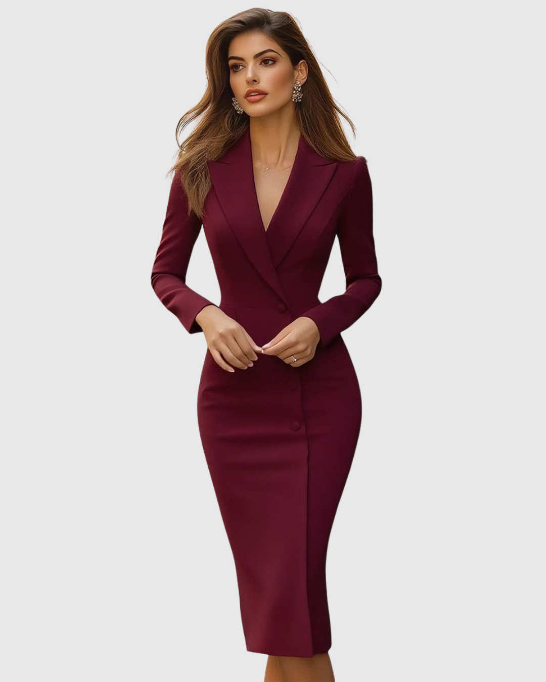 Wardrobebright | Seleneva Midi Dress