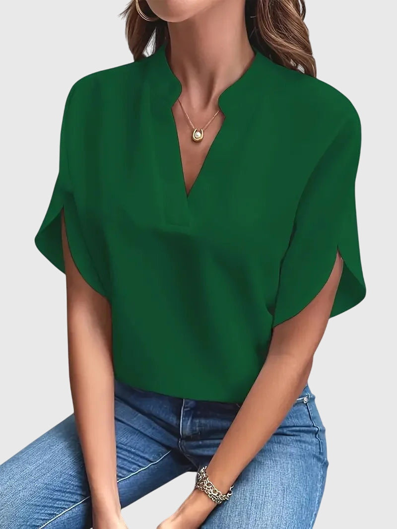 Wardrobebright | Beatrix V-Neck Shirt