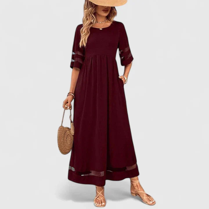 Wardrobebright | Delymarina Midi Dress