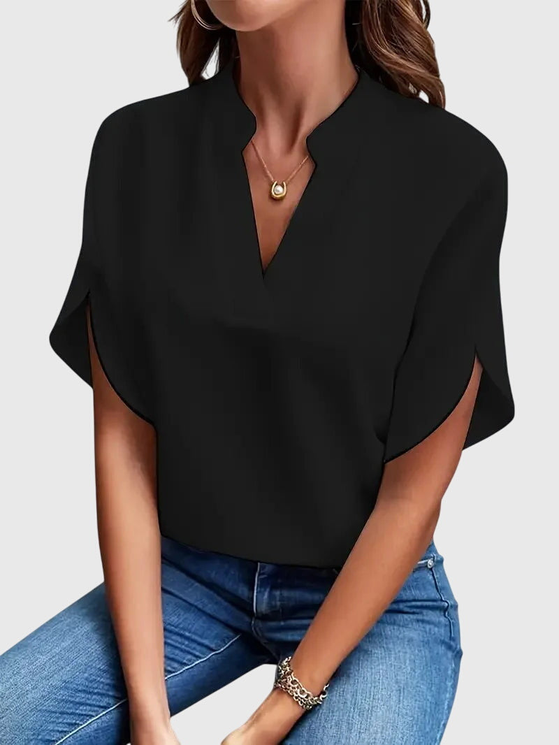Wardrobebright | Beatrix V-Neck Shirt