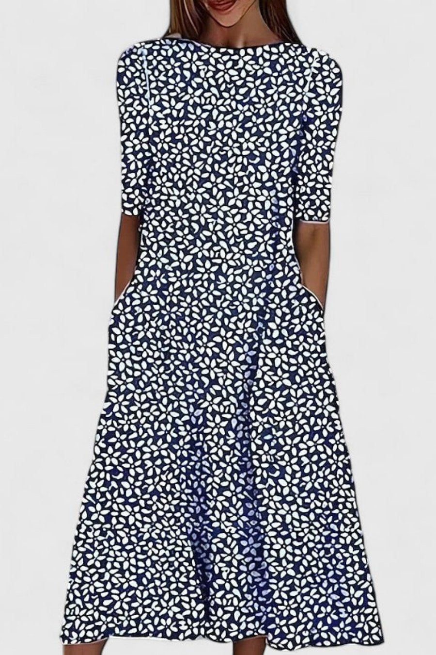 Wardrobebright | Olivia Midi Dress